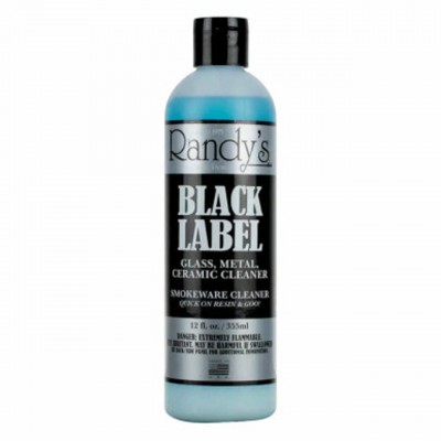 RANDY'S BLACK LABEL CLEANER - PYREX, GLASS, METAL AND CERAMIC - 12OZ 1CT